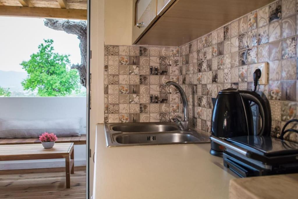 Alfa House W/ View & Barbeque In Pythagorion Villa Exterior photo